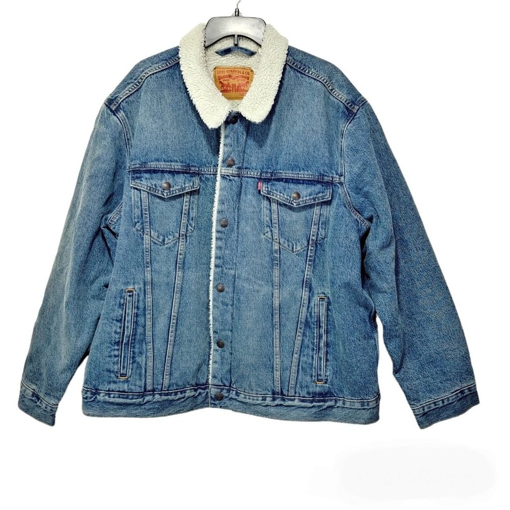 Levi's Sherpa Trucker Winter Jacket Men's XXL